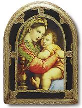 Madonna of the chair Icon