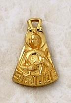 Image of Gold over Silver St. Jude Medal