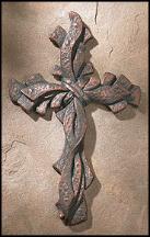 Seven Ribbon decorative wall Cross