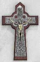 Cherry Celtic Crucifix