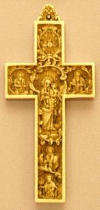 Small Byzantine True Church Cross - decorative wall Crosses