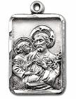 Sterling Silver St. Joseph Medal - front image